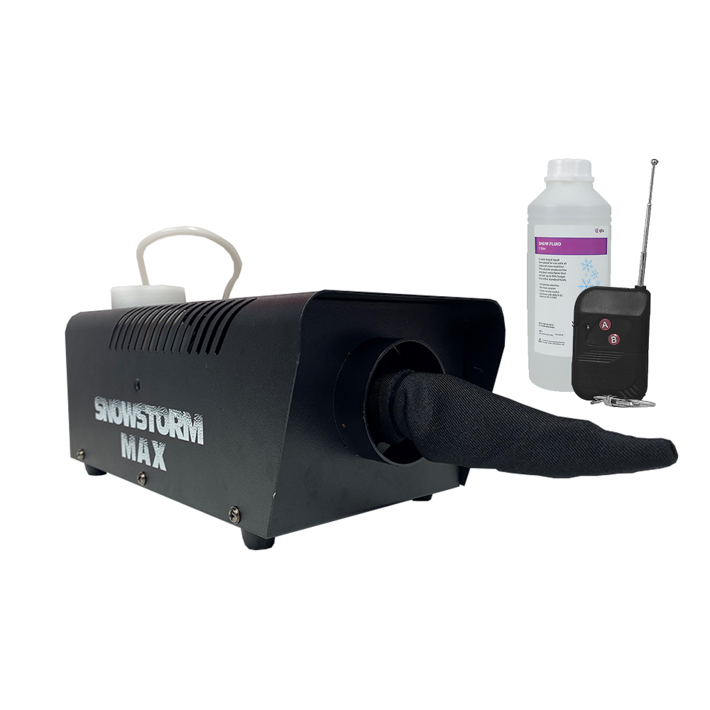 Snowstorm Max 500W Snow Machine inc. 1L Snow Fluid eBay