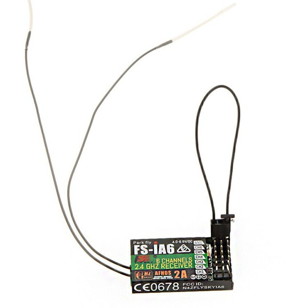 RC Car Fs-Ia6 6-Channel 2.4G AFHDS 2A System Remote Control Receiver For Flysky