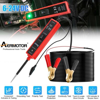 6-24V Car Auto Digital Power Probe Circuit Electrical Tester Test Device System