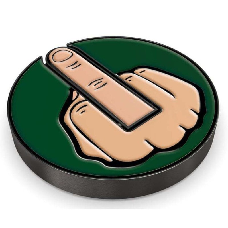 Funny Middle Finger Golf Ball Marker Golf Hat Clip Ball Marker Position Mark