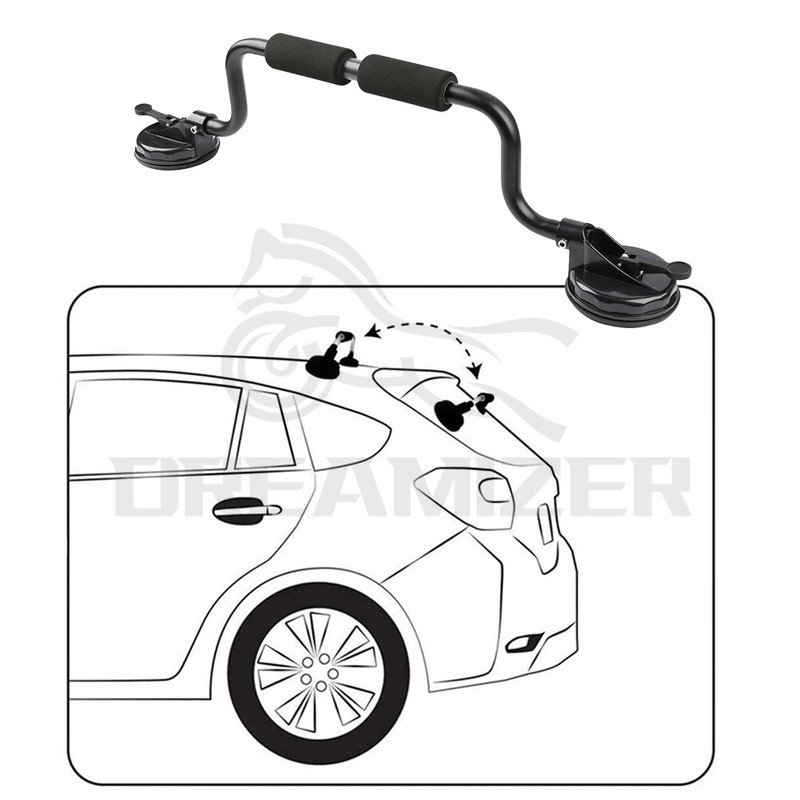 Kayak Roller Holder, Boat Load Assist Car Roof Rack Suction Cup Mount Roller US