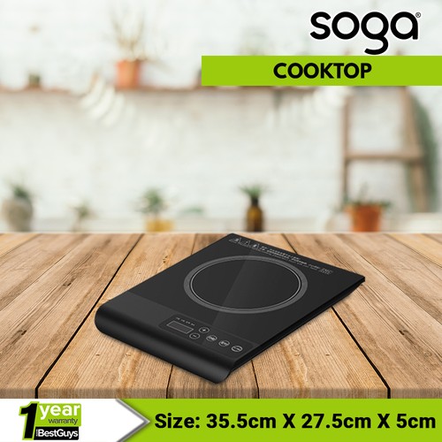 SOGA 35.5cm Portable Induction Cooktop Kitchen
