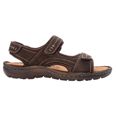 

Мужские коричневые повседневные сандалии Propet Jordy Backstrap MSO023L-CF, Коричневый, Propet Jordy Backstrap