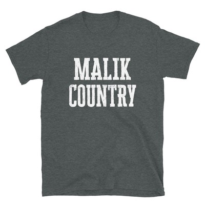 Malik Country Son Daughter Boy Girl Baby Name Custom TShirt