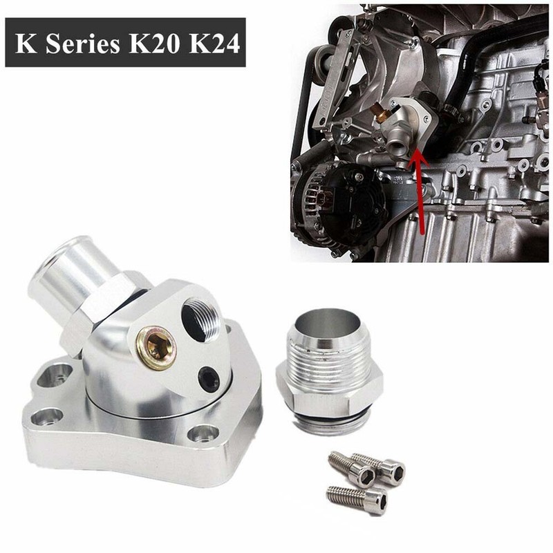 Swivel Neck Thermostat Housing For Honda K Series K20 K24 Accord Civic K Swap
