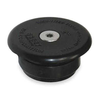 TEST-TITE 83687 Pipe Plug,Flush Hex Bolt,1.95''H,2''Pipe 3EJN7