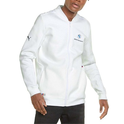 

Puma Bmw Mms Full-Zip Толстовка Мужская Белая Повседневная Спортивная Верхняя Одежда 53337102, Белый, Puma Bmw Mms Full-Zip Sweat Jacket