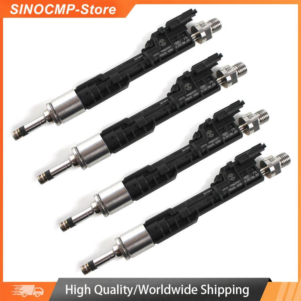 4PCS Fuel Injector FJ1178 13647639994 0261500172 for BMW