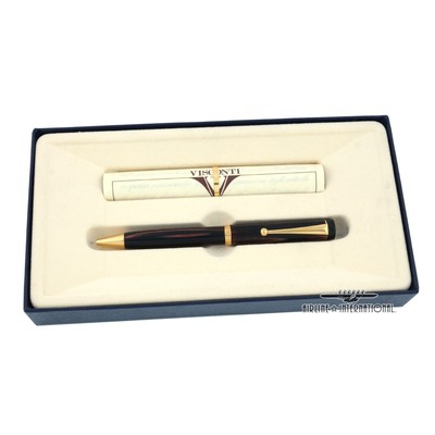 Visconti D ' Essai Brown Celluloid Ballpoint Pen #71 EXTREMELY RARE!!!
