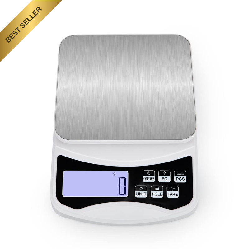 Kitchen Scale 10Kg Digital Food Scale 1g Precision LCD