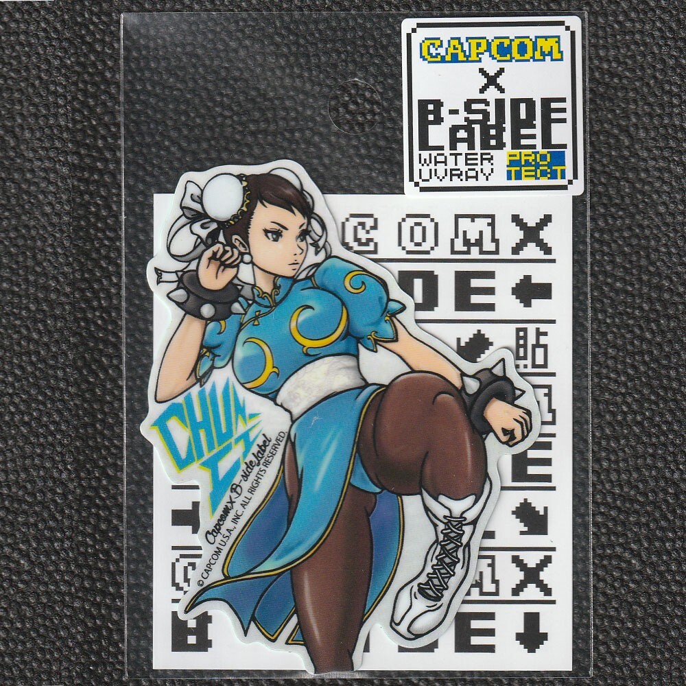 レインボー・ミカ ストリートファイター ステッカー B-SIDE LABEL Capcom Street Fighter game B-SIDE LABEL Sticker 25 types