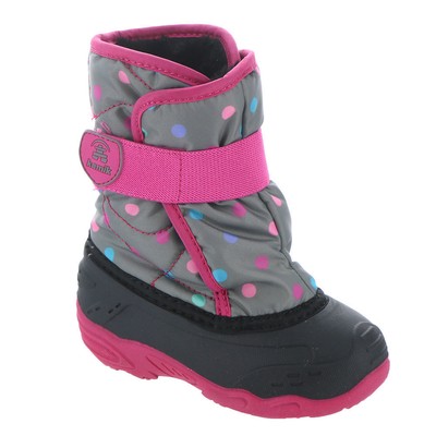 

Ботинки Kamik Snowbug 6 для девочек-младенцев и малышей, Grey/pink