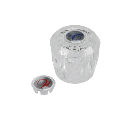 Danco Crystal Lavatory Handle w/ Hot/Cold Buttons for Valley II, 46489