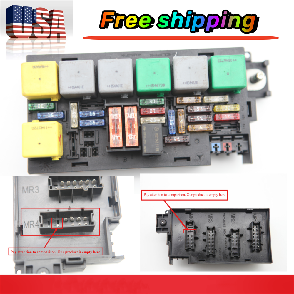 For 06-12 Mercedes X164 GL450 ML350 Front Fuse Box Relay