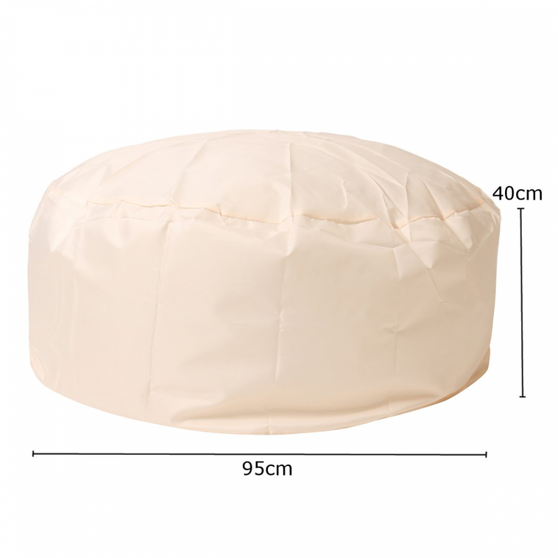 Essort Fire Pit Cover, 37'' Patio Round with Drawstring UV Resistant Waterproof