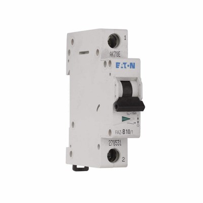FAZ-C10/1-SP - Eaton Din Rail 277V 10A 1 pole circuit breaker 10kA@277V