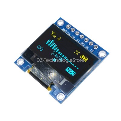 0.96''I2C IIC SPI Serial 128X64 OLED LCD Display SSD1306 for Arduino 51 STM32 New