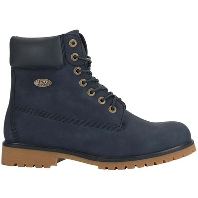 

Lugz Convoy 6-дюймовые мужские синие повседневные ботинки на шнуровке MCNVYV-4320, Синий, Lugz Convoy 6 Inch Lace Up