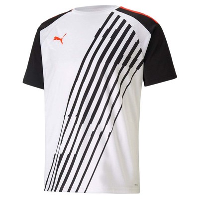 

Мужская футбольная майка Puma Teamliga с круглым вырезом и короткими рукавами, размер  657217, Black;red;white, Puma Teamliga Graphic Crew Neck Short Sleeve Soccer Jersey