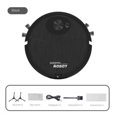 Robot Vacuum Cleaner Sweep 3in1 Wet Mopping Floors Smart Home Sweeping Cleaning