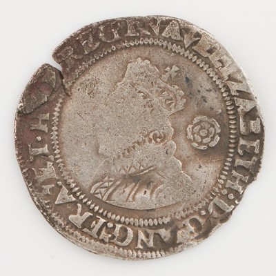Elizabeth I Silver Threepence, Pheon Mint Mark, 1561