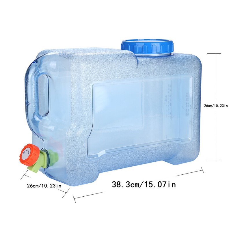 10 Liter Wasserkanister Mit Hahn - Praktischer Trinkwasserbehälter Für Camping & Garten