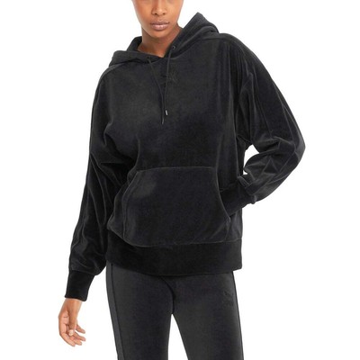 

Puma Iconic T7 Velour Pullover Hoodie Женская черная повседневная верхняя одежда 531605-01, Черный