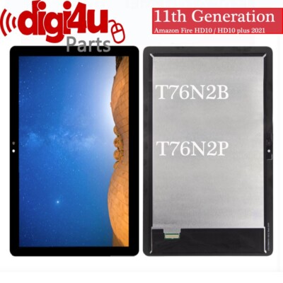 Amazon Fire HD 10/10 Plus 11th Generation T76N2B T76N2P LCD Screen Display OEM