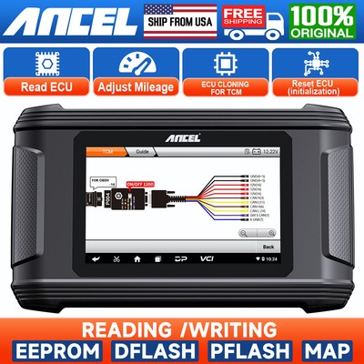 ANCEL EC500 TCM Car ECU Cloning Reset initialization Read IMMO Write MAP VIA OBD