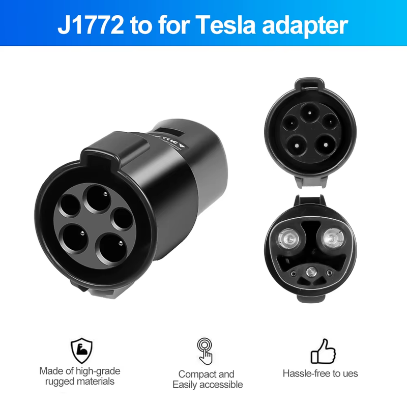 Electric Vehicle Adapter Charging Type1 J1772 For Tesla Model X Y 3 S For EV Cha
