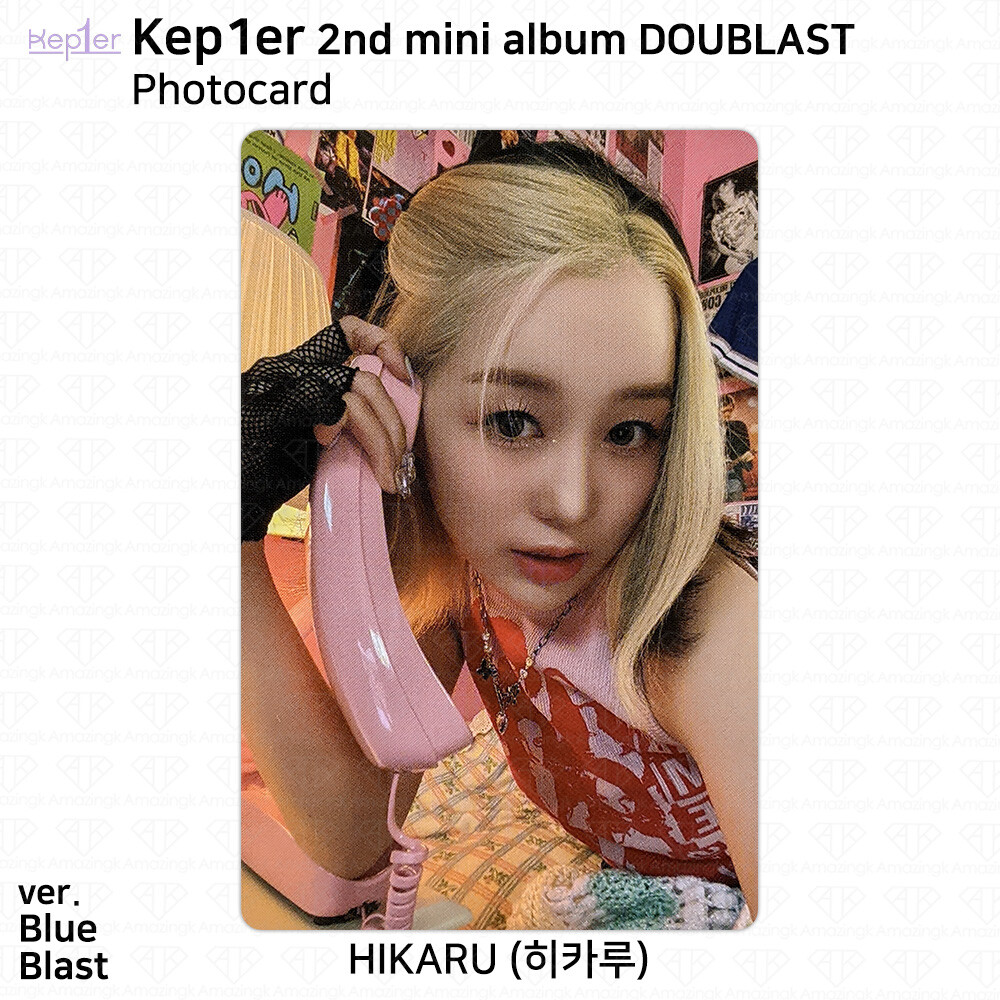 Kep1er 2nd Mini Album Doublast Official Photocard Clear Frame KPOP K-POP
