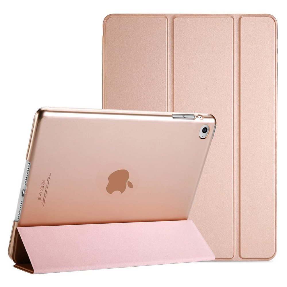 iPad 5 6 2018 Air 1/2 9.7 Smart Cover Tablet Schutz Hülle Slim Case Tasche Rose