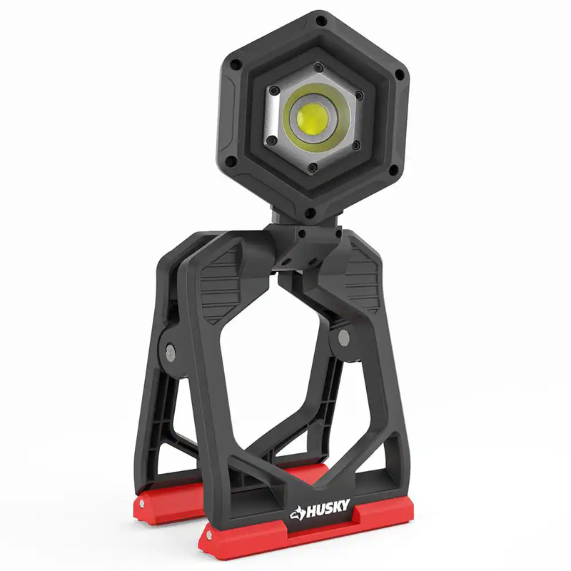 USB Rechargeable Clamp LED Work Light Portable 1500-Lumens P