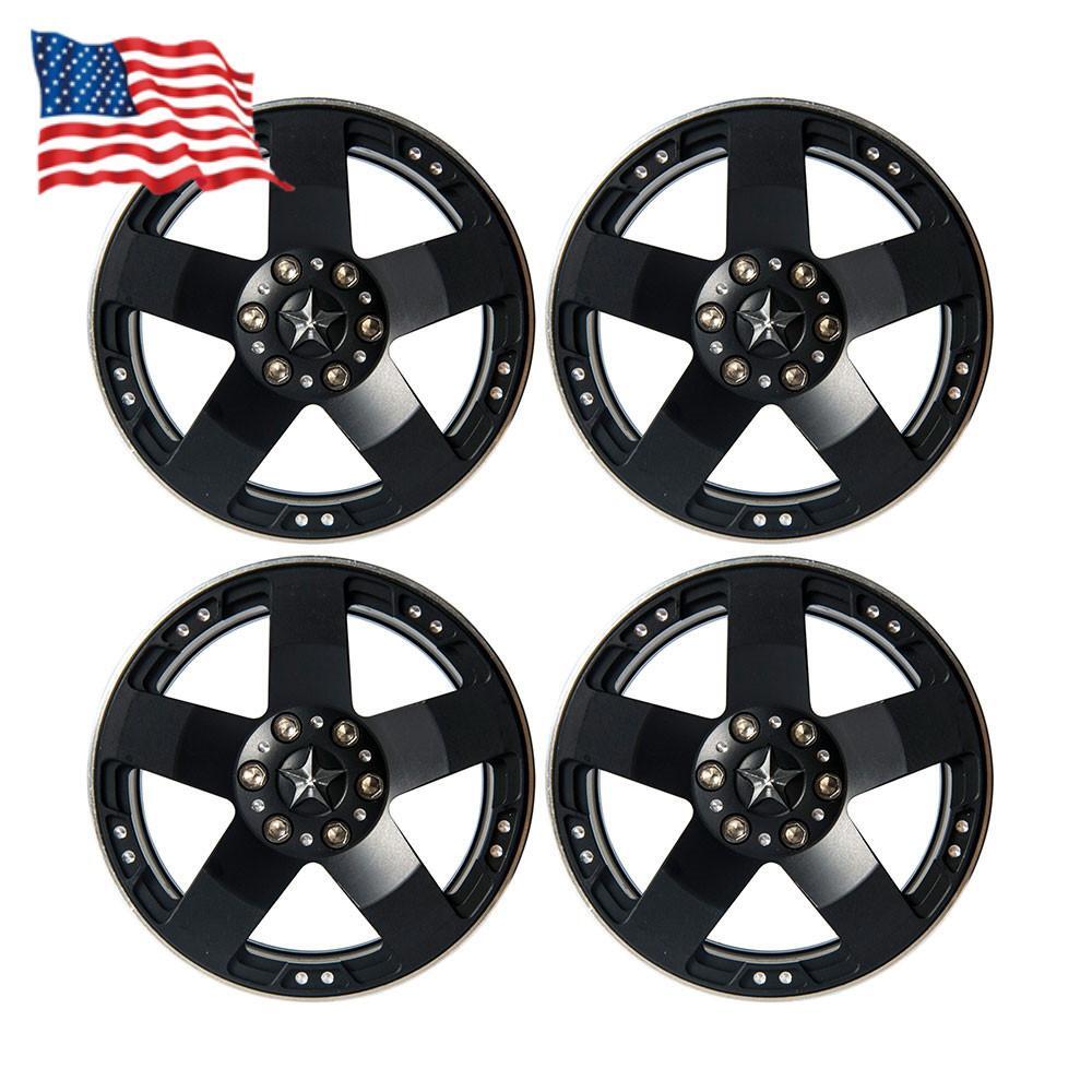4pcs 2.2'' Alum Beadlock Wheel Rims For RC 1/10 Axial Wraith