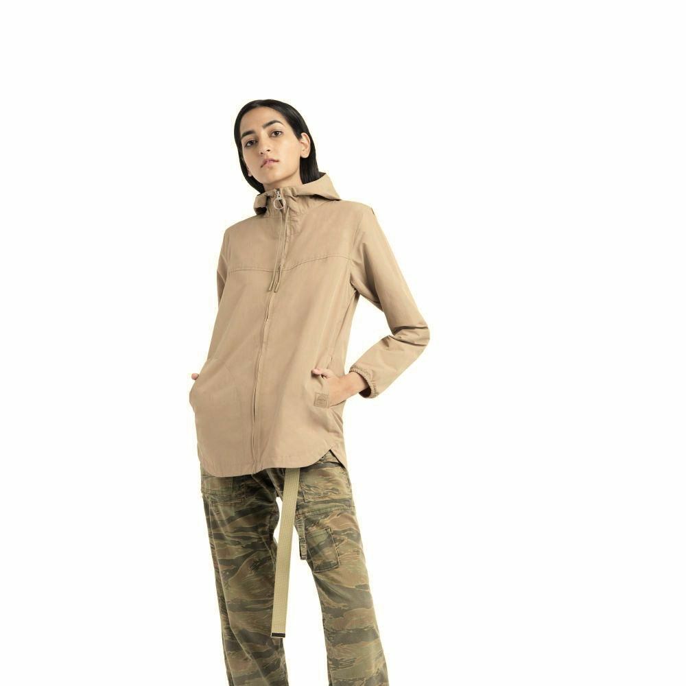 

Женский джемпер Herschel с капюшоном Hazel Full Zip Outwear Куртка для активного отдыха, Коричневый