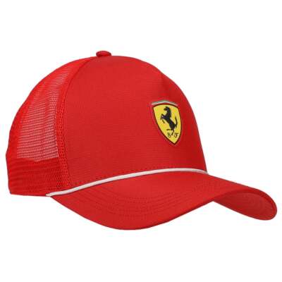 

Кепка Puma Sf Sptwr Race Trucker размер унисекс  спортивная повседневная 02445201, Красный, Puma Sf Sptwr Race Trucker Cap