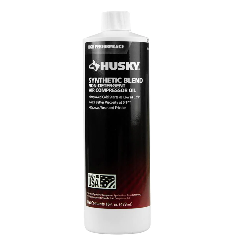 Synthetic Blend Non-Detergent Oil Air Compressor