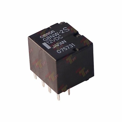 New OMRON-Doppel-Relay G8NW-2S, 12V-, max.16V-, max.30A, 2x1 UM (mini,KFZ)2R31