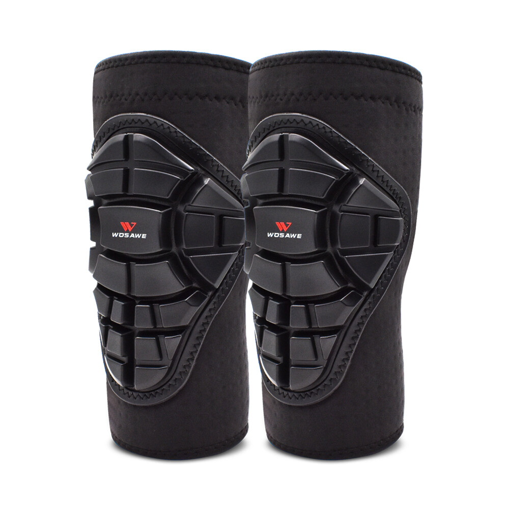 Youth Cycling Knee Elbow Pads Set Kids Knee Guard MTB Bike Protective Brace Gear
