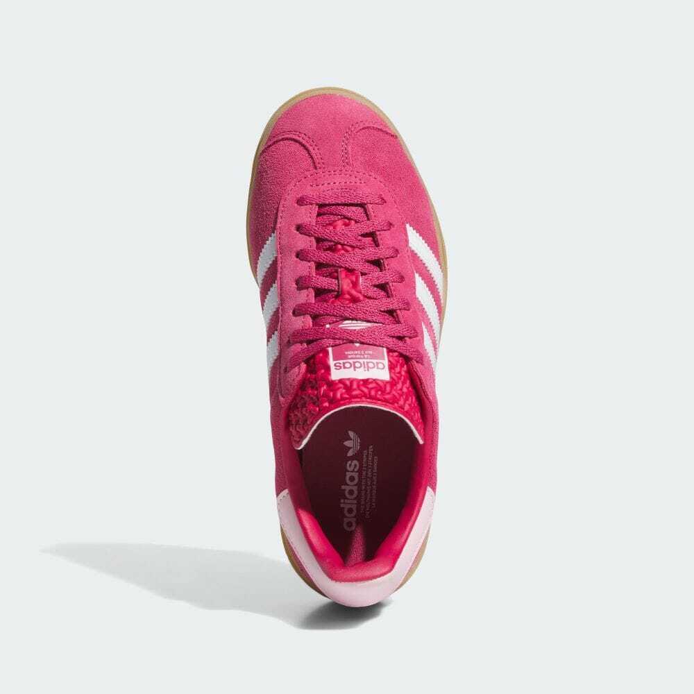 Pre-owned Adidas Originals Gazelle Bold Wild Pink White Women's Size Id6997 In Wild Pink / Footwear White / Clear Pink