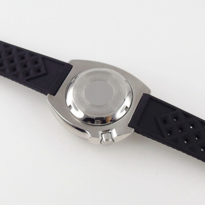 20ATM 44mm Tandorio Sterile Black Dial Japan NH35A Automatic Diving Mens Watch