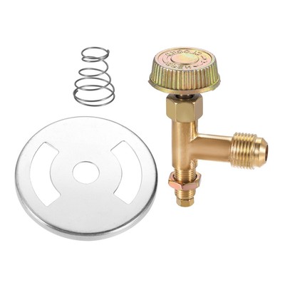 BBQ Camping Stove Needle Control Valve Set with 3/8'' Male Flare Thread Replace