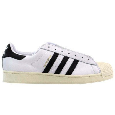 

Adidas Superstar Laceless Slip On Мужские белые кроссовки Повседневная обувь FV3017, Белый, adidas Superstar Laceless Slip On