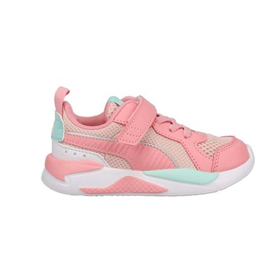 Puma XRay Ac Infant Girls Синий, Розовый, Белый Кроссовки Повседневная обувь 372922-20