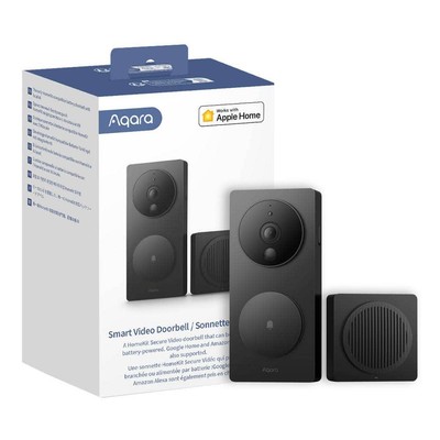 Aqara Doorbell Camera 2Way Audio Recording Facial Recognition 1080P HD+Local Ai