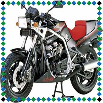 Tamiya 1/12 Motorcycle Series No.35 Honda CBR 400F Plastic Model 14035