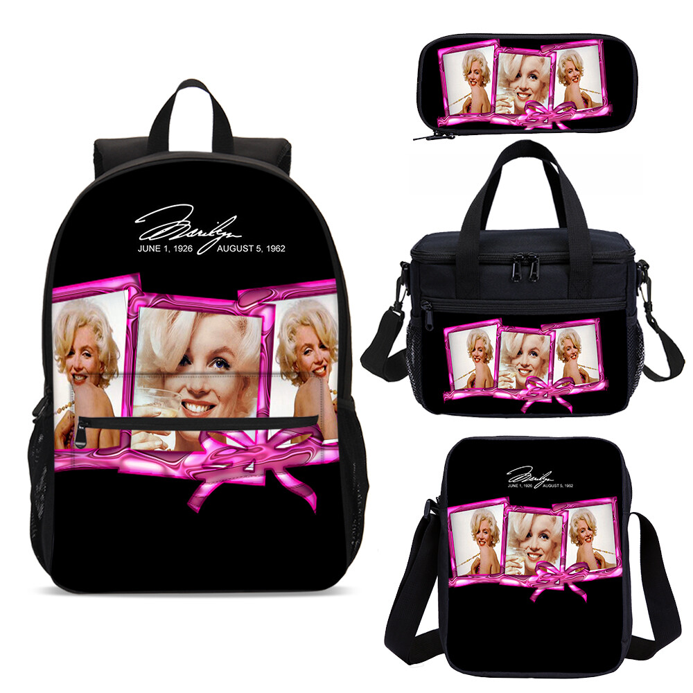 Marilyn Monroe Girls Backpack Set Insulated Lunchbox Sling Pen Case Gifts Lot Ebay - ebay codes for clothes in roblox high school girls only by marlyn Marilyn Monroe Girls Backpack Set Insulated Lunchbox Sling Pen Case Gifts Lot Ebay - codes for clothes in roblox high school girls only by marlyn