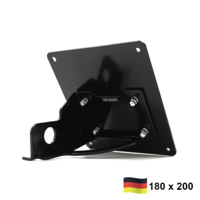 Kennzeichenhalter K/C seitlich passend für Harley-Davidson Dyna Switchback DE