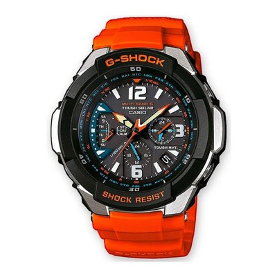 Pre-owned Casio Gw-3000m-4aer G-shock Men's Watch Sky Cockpit Tough Solar Multiband 6