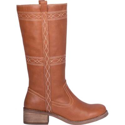 

Dingo Longhorn Embroidery Round Toe Cowboy Womens Casual Boots Размер 6 B DI130-C, Коричневый, Dingo Longhorn Embroidery Round Toe Cowboy